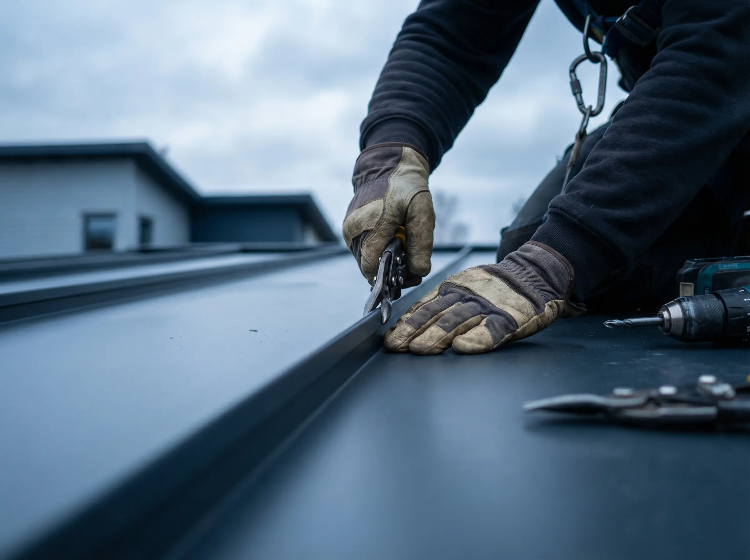 Kvalitatīvi jumta darbi — profesionāla meistara darbs ar precizitāti