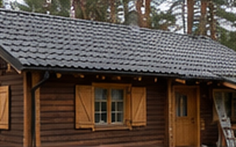 Dakstiņu jumta montāžas projekts Jūrmalā - pabeigts jumts ar māla dakstiņiem